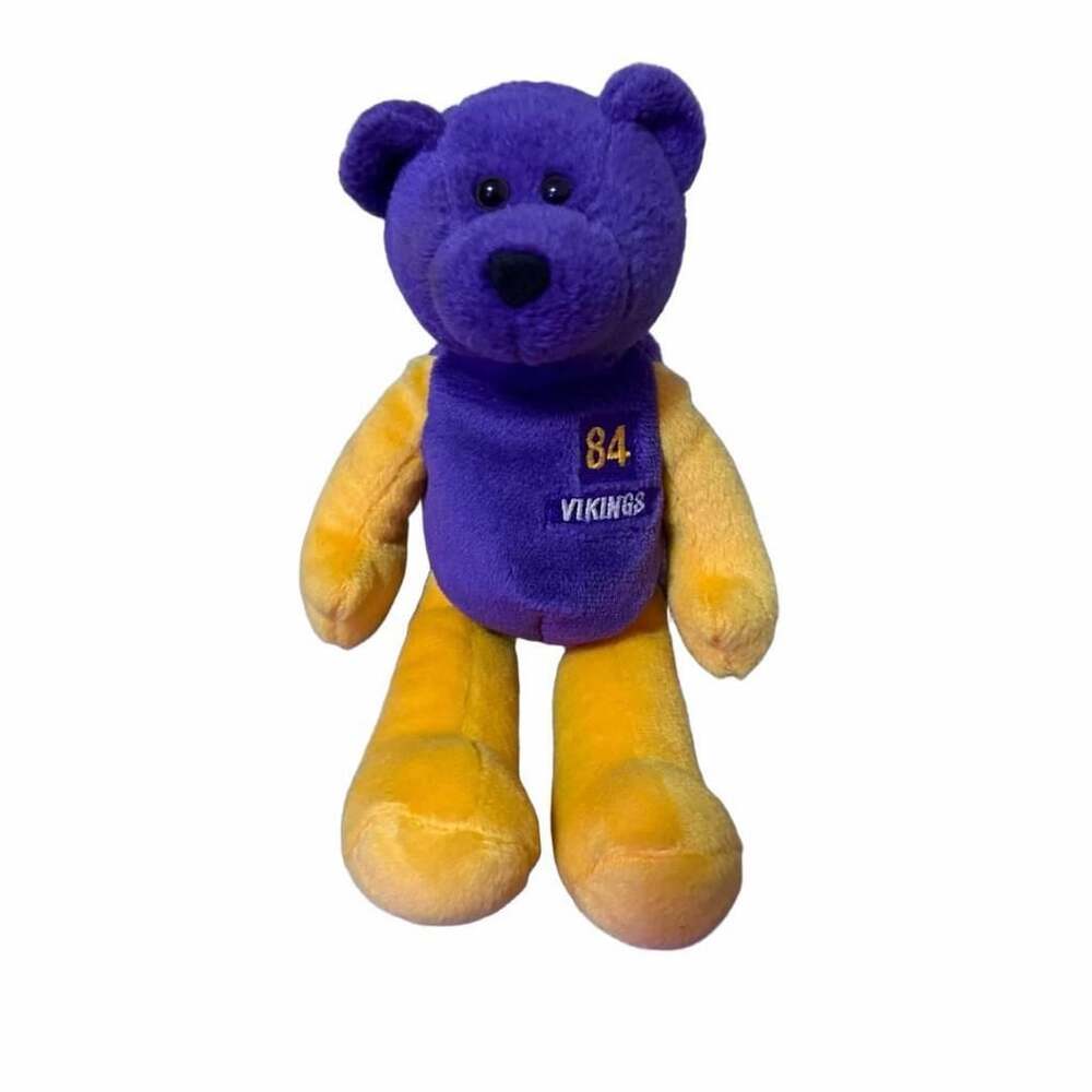 Limited Treasures Randy Moss Minnesota Vikings 84 Plush Bear